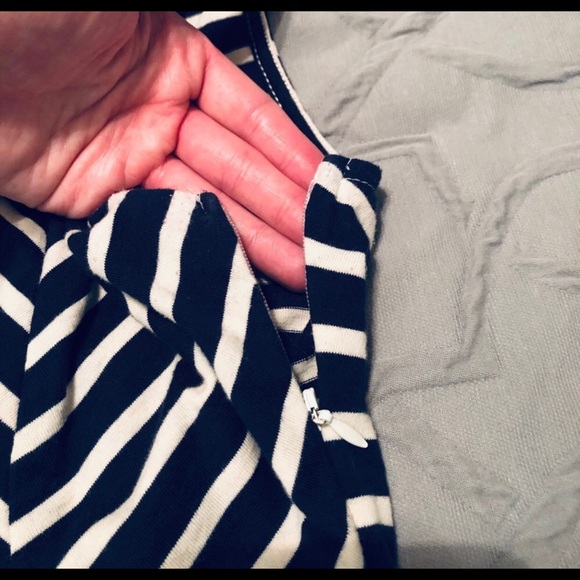 Romy size S Romy A-line Navy Striped Dress 💙 - Picture 7 of 8